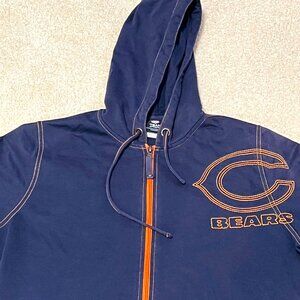 NFL Team Apparel - Women's Lightweight Hooded Zip Up Sweatshirt - Size XL